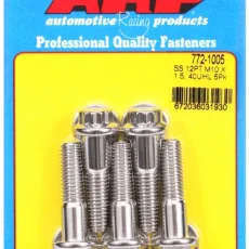 M10 x 1.50 x 40 12pt SS bolts (5pcs)