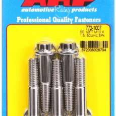 M10 x 1.50 x 50 12pt SS bolts (5pcs)