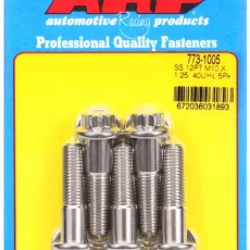 M10 x 1.25 x 40 12pt SS bolts (5pcs)