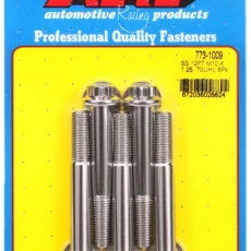 M10 x 1.25 x 70 12pt SS bolts (5pcs)