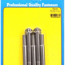 M10 x 1.25 x 90  12pt SS bolts (5pcs)