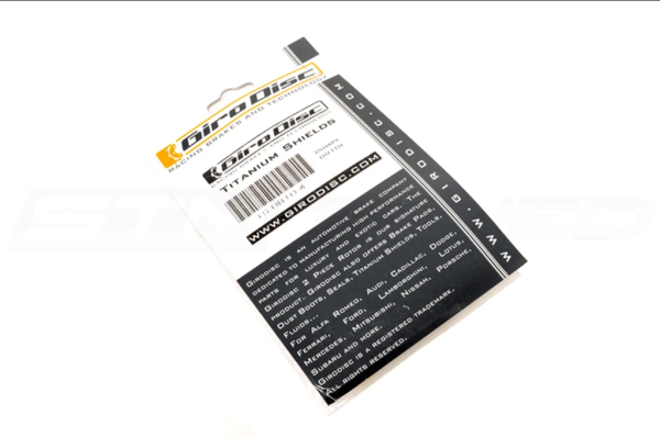 TS-0810-4 - GiroDisc Titanium Backing Plate Kit - Image 6