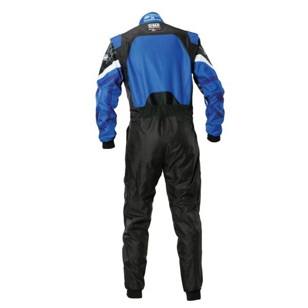 OMP KA0-1733-A02-048-46 KARTING SUIT KS-3X ART STYLE2, FIA 8877-2022 BLUE / RED, SIZE 46 - Image 16