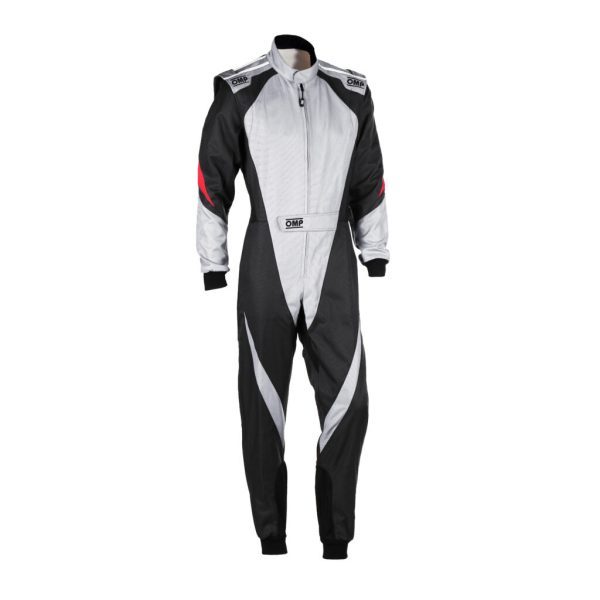 OMP KA0-1734-AK1-077-150 KARTING SUIT KS-3X FOR KIDS, FIA 8877-2022, BLACK / ANTHRACITE, SIZE 150 - Image 37