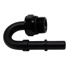 Deatschwerks 180-Deg. 8AN ORB to 3/8 in EFI Quick Connect