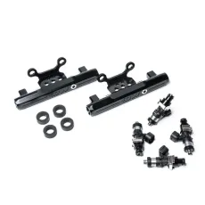 Deatschwerks Subaru conversion fuel rails and 2200cc injectors