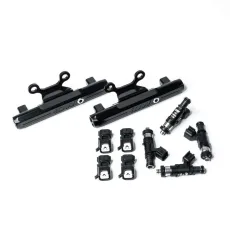 Deatschwerks Subaru upgrade fuel rails and 1000cc injectors