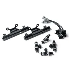 Deatschwerks Subaru upgrade fuel rails and 1500cc injectors