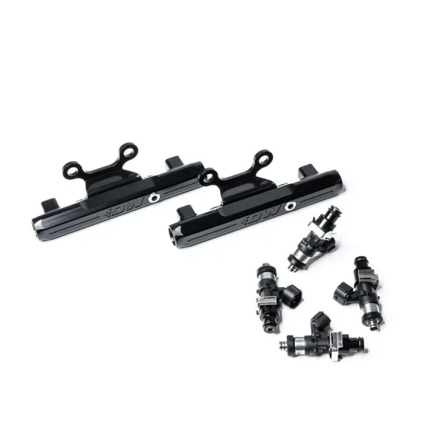 Deatschwerks Subaru upgrade fuel rails and 2200cc injectors
