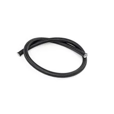 Deatschwerks 3 ft, 6AN Black Nylon Braided PTFE Hose