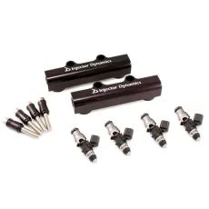 Injector Dynamics ID1050X Sti 04-06 / Turbo. Top-feed conversion Kit. Dual billet fuel rails