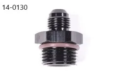 Radium 10AN ORB To 6AN Male Fitting, Black