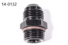 Radium 10AN ORB To 10AN Male Fitting, Black