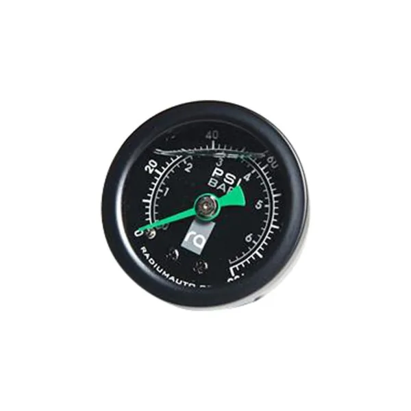 Radium Fuel Pressure Gauge with 6AN Inline Adapter