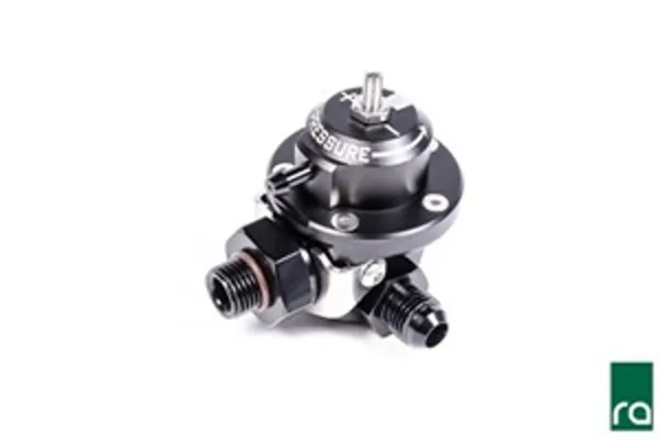 Radium Black Top DMR, 8AN ORB (universal fuel pressure regulator)