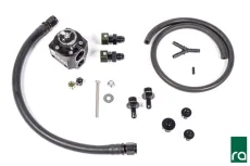 Radium Fuel Pressure Regulator, FPR Kit, 08-17 Subaru STi, Black