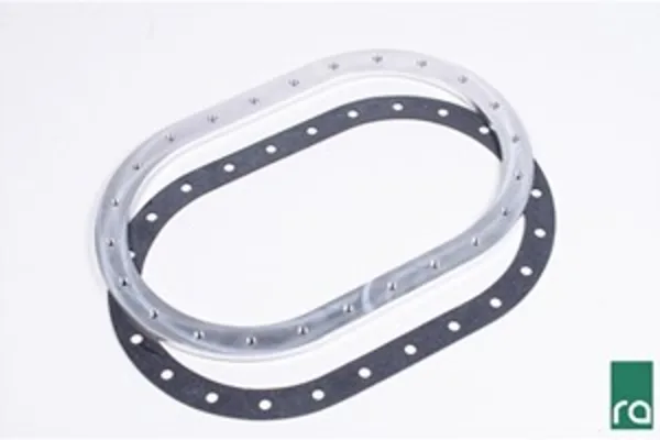 Radium Fuel Cell Weld Flange, Raw Alum w/ Gasket