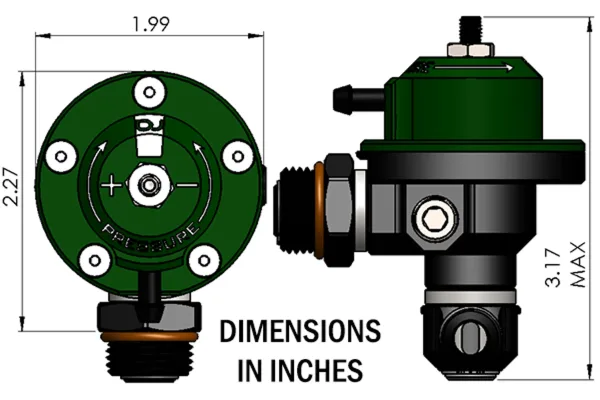 Radium Direct Mount Regulator Black - Image 3