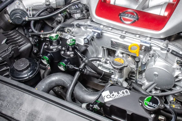 Radium Dual Catch Can Kit, CCV, Nissan R35 GT-R - Image 2