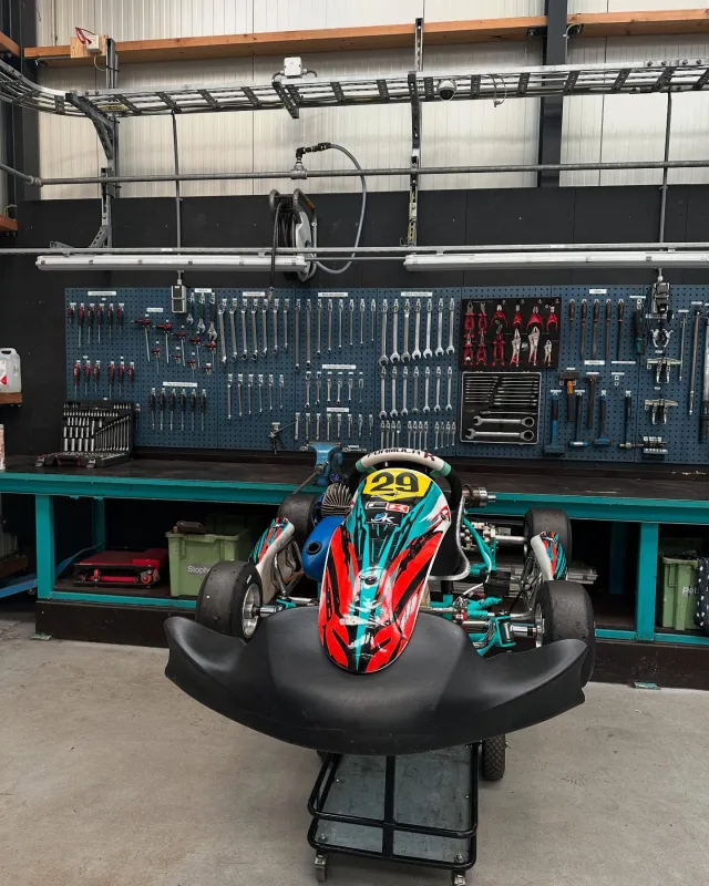 Time for the go kart maintenance. #torsijmotorsports #formulak #gokart #minigokart #racing #teachtthemyoung #motorsport #passion #karting